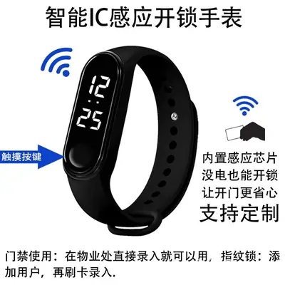 Pink Digital Smart Lock Bracelet for Men Women
