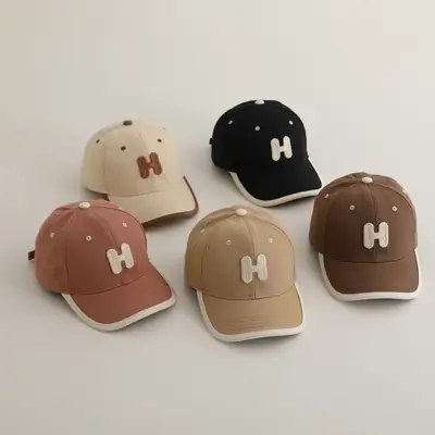 Men's Brown H Logo Baseball Cap