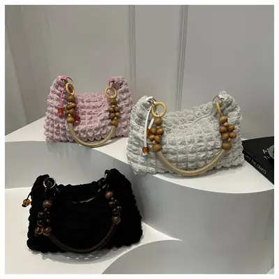 Pink Bubble Shoulder Bag for Girls 2024
