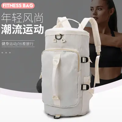 Launderable Travel Bag Women Men Purple Double Shoulder