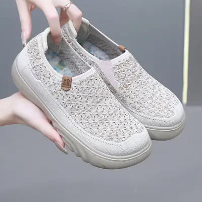 Women's Fluffy Cross-Border Soft-Soled Flats