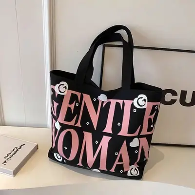 Printed Mommy Satchel Bag Large Capacity Canvas