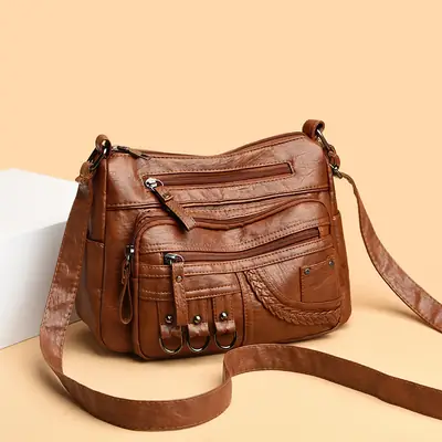 Women's Brown Crossbody Bag 2026 New Style