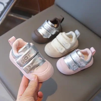 Toddler Shoes Silver Brown Dropshipping 2026