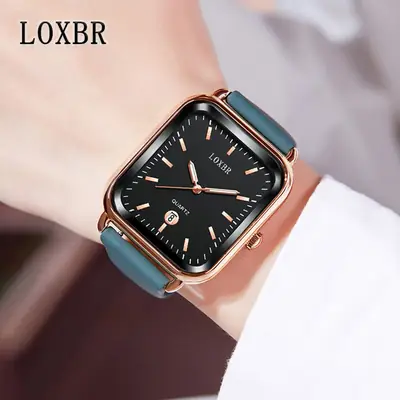 Luxury Quartz Watch for Women Brown Strap