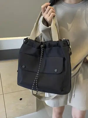Casual Crossbody Bag for Women Canvas Large Capacity
