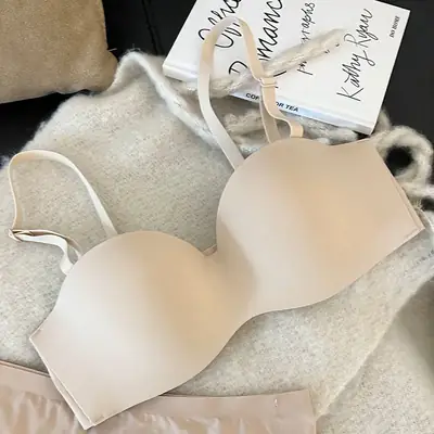 Strapless Underwear Women's Non-Slip Soft Support Bra