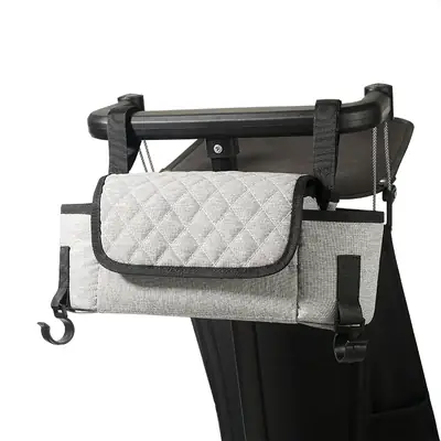 Rhombus Stroller Hanging Bag for Baby Diaper Storage