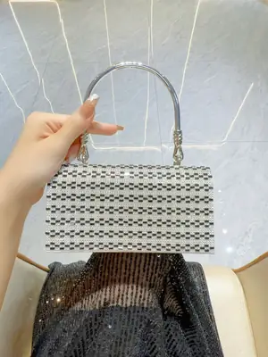 Full Diamond Handbag Bar KTV Party Wedding Banquet Bag