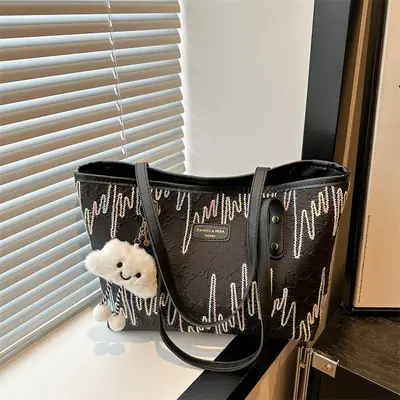Japanese Style Soft Girl Tote Bag 2024 Large Capacity