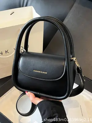 Black Crossbody Bag Women 2024 New Fashion