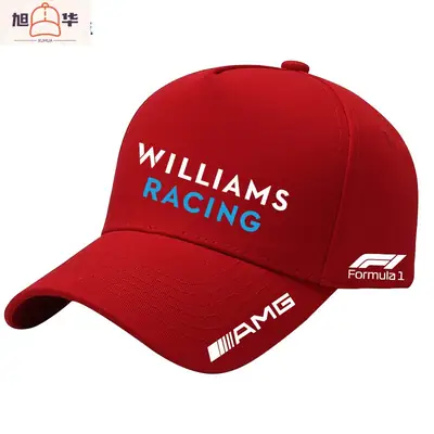 Williams F1 Racing Event Logo Print Peripheral Cap Summer Men's Sunshade Baseball Cap