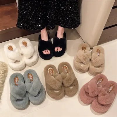 Women 8cm Thick Flip-Flops Summer Sandals