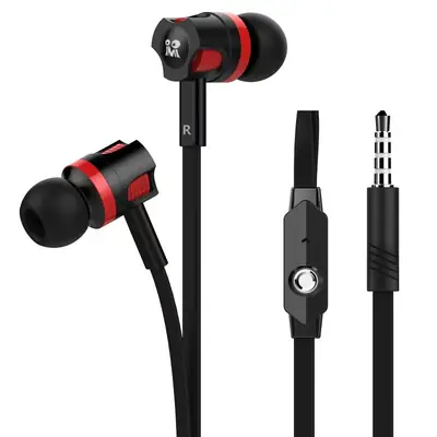 Lanston JM26 In-Ear Noise-Cancelling Headphones with Wheat Wire Control