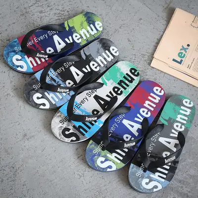 Men Korean Style Non-Slip Flip Flops Casual Summer