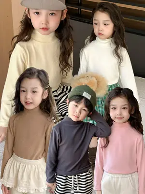 Girls Pink Long Sleeve Cashmere Shirt Set