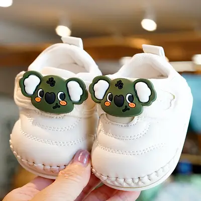 Baby Shoes Soft Sole Non-slip Spring and Autumn Beginner Baby Shoes 0-1 Year Old Anti-drop Toddler Shoes Cartoon Cute