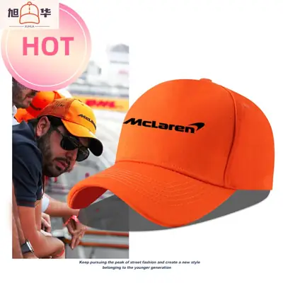 F1 McLaren Wheel McLaren Team Baseball Cap Men's and Women's New Cap Sun Cap Outdoor Hat