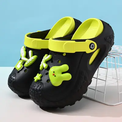 Women's Pink Cartoon Hole Sandals Summer