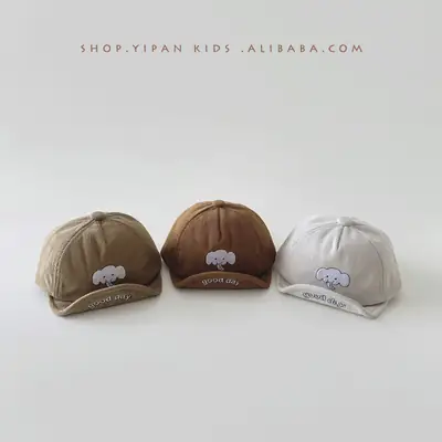 Yipan Korean Baby Hats 2025 New Ins Elephant Caps for Babies Wholesale