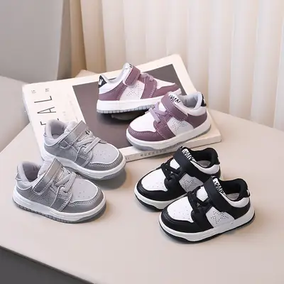 Children's board shoes sneaker men's and women's baby toddler shoes baby shoes spring and autumn Korean-style male baby star board shoes