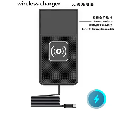 15W Wireless Car Charger for Huawei Apple Samsung Fast Charging