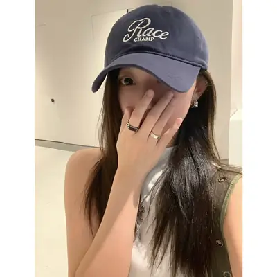 Maroon "Race Club" Women's Baseball Cap