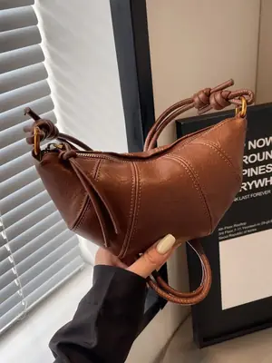 Women's Brown Crossbody Bag 2024 New Style