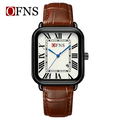 Oufanishi Women's Vintage Quartz Square Wristwatch