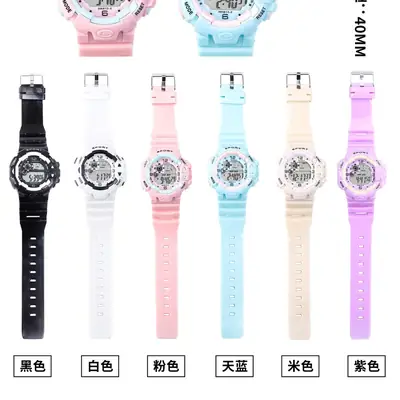 Unicorn Waterproof Women's Digital Watches Light Colors