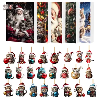 Christmas Blind Box Pet Acrylic Pendant
