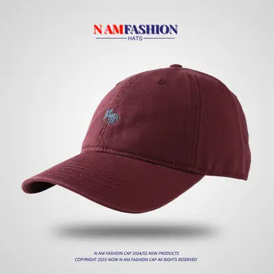 Women Pink Fox Cap Small Baseball Cap