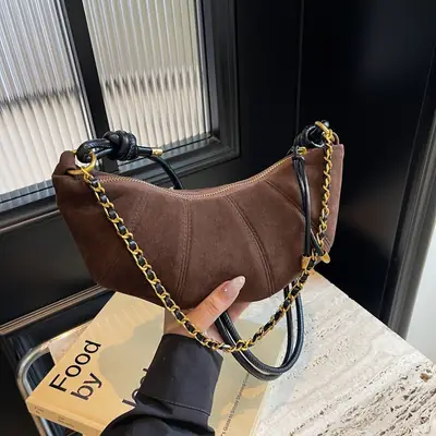Vintage Brown Satchel Bag for Women 2024