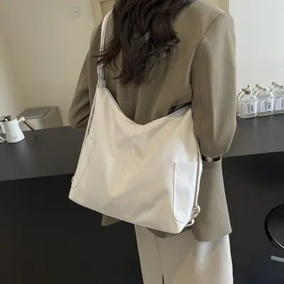 Black Crossbody Tote Bag for Women 2026