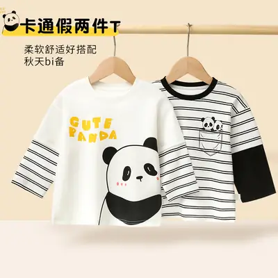 Baby Long Sleeve T-Shirt Cotton Autumn Kids