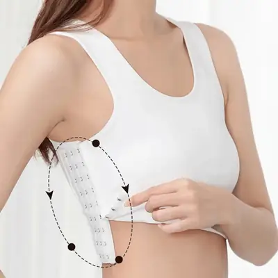 Beige Seamless Non-Sagging Inner Buckle Vest