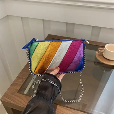 Korean Style Chain Crossbody Bag for Women