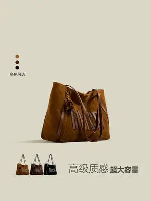 Matte Leather Shoulder Bag Women 2026 Retro Style