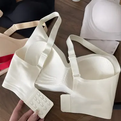 Traceless Jelly Strip Push Up Bra for Women