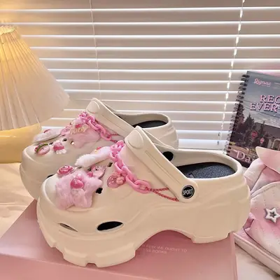 Cute Pink EVA Clogs for Women Summer Wear 2025