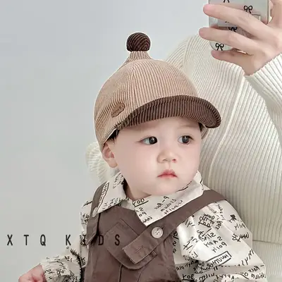 Cute Elf Cap for Boys Girls Baby Baseball Cap Short Brim