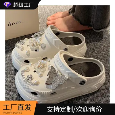 Sweet and Cool Style Perforated Shoes for Women, Summer 2026 New Model, Korean Fashion, Ultra-Comfortable, Fresh and Lightweight for Going Out