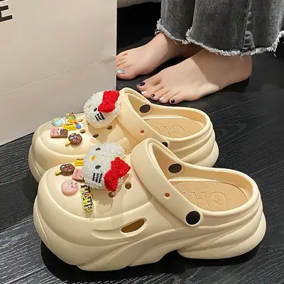 Women's Cute Hole Shoes Summer Non-Slip Sandals