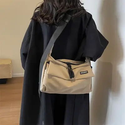2024 Japanese Style Casual Shoulder Bag Ruiying Messenger Bag