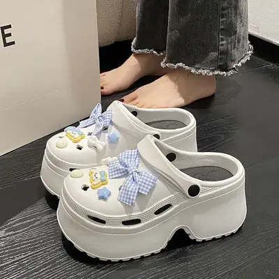 Women's White EVA Platform Sandals Summer Non-Slip