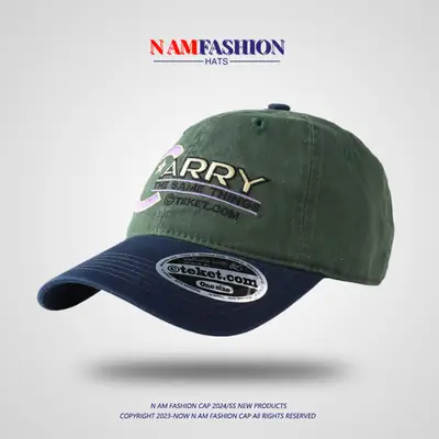 Retro Color Matching Baseball Cap Women Men Korean Style