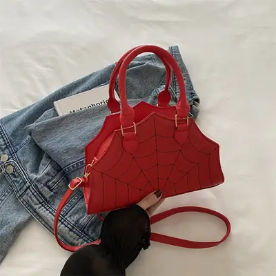 2024 Spider Web Embroidered Handbag Set