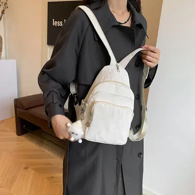 New PU Soft Leather Crossbody Bag Women's Fashionable Printed