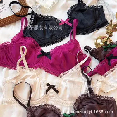 Green Lace Underwear Set for Women Summer Wear