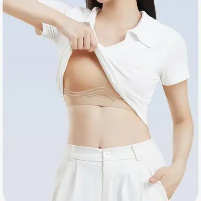 New Invisible Push-Up Vest Bra for Women